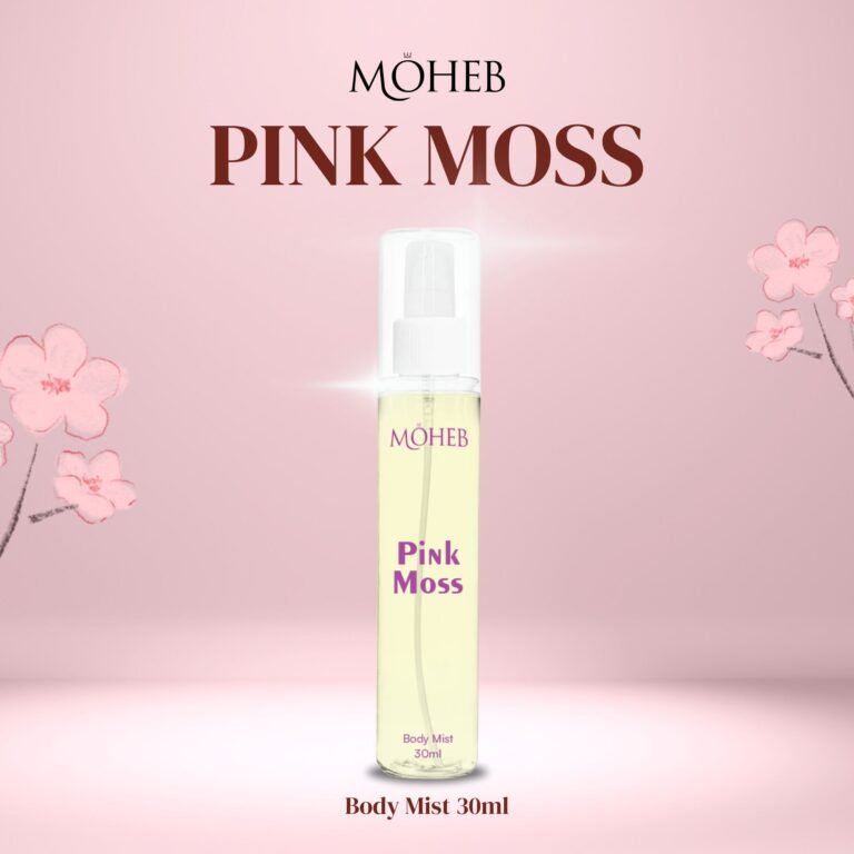 pink moss, pink moss mist, moheb pink moss mist