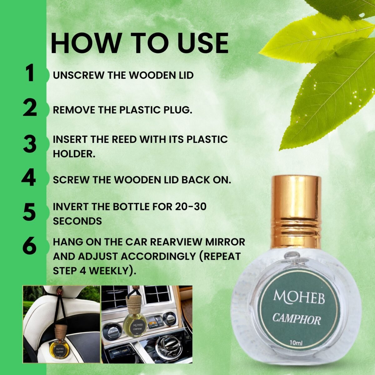 camphor car freshener, car freshener, moheb car freshener