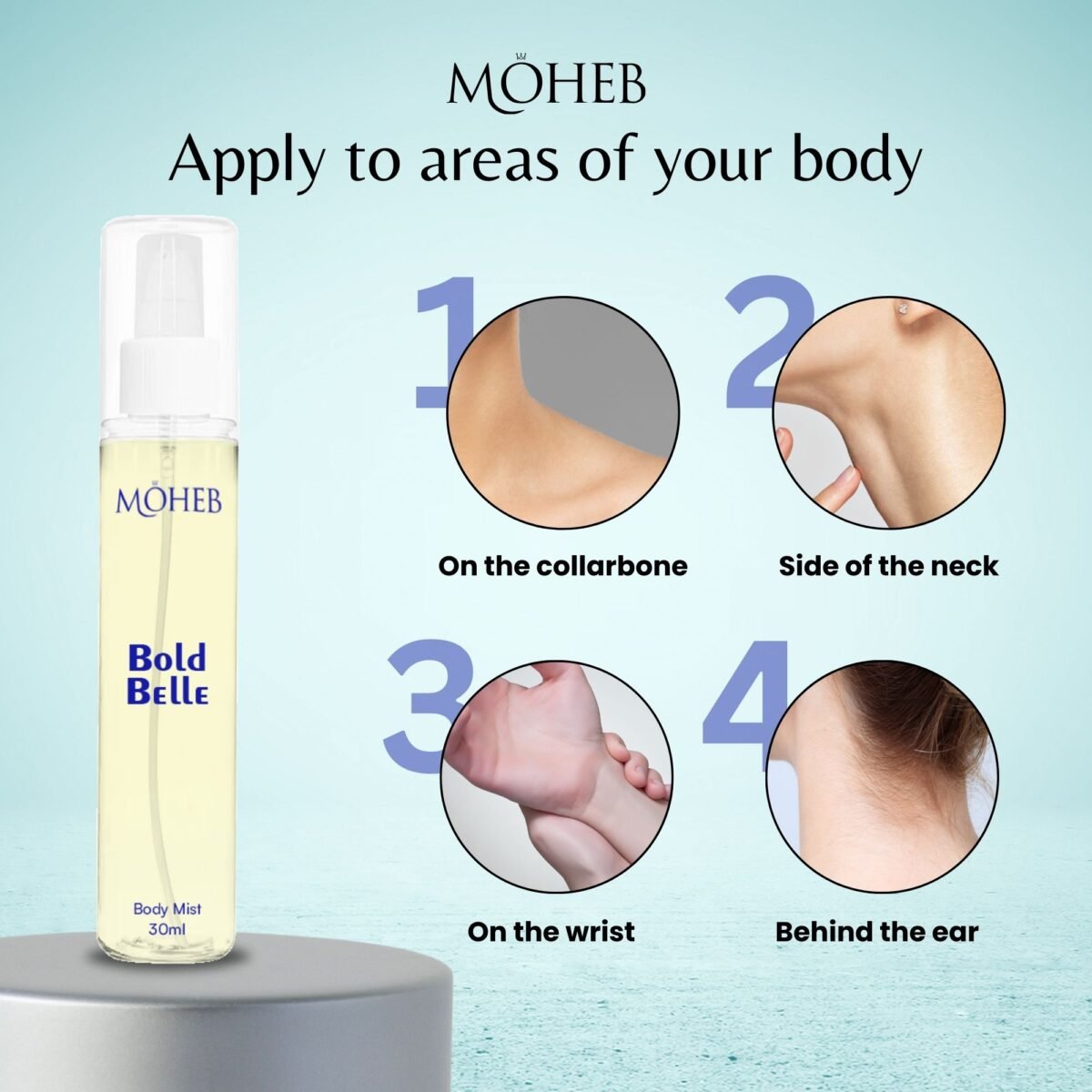 bold belle, bold belle mist, moheb bold belle mist