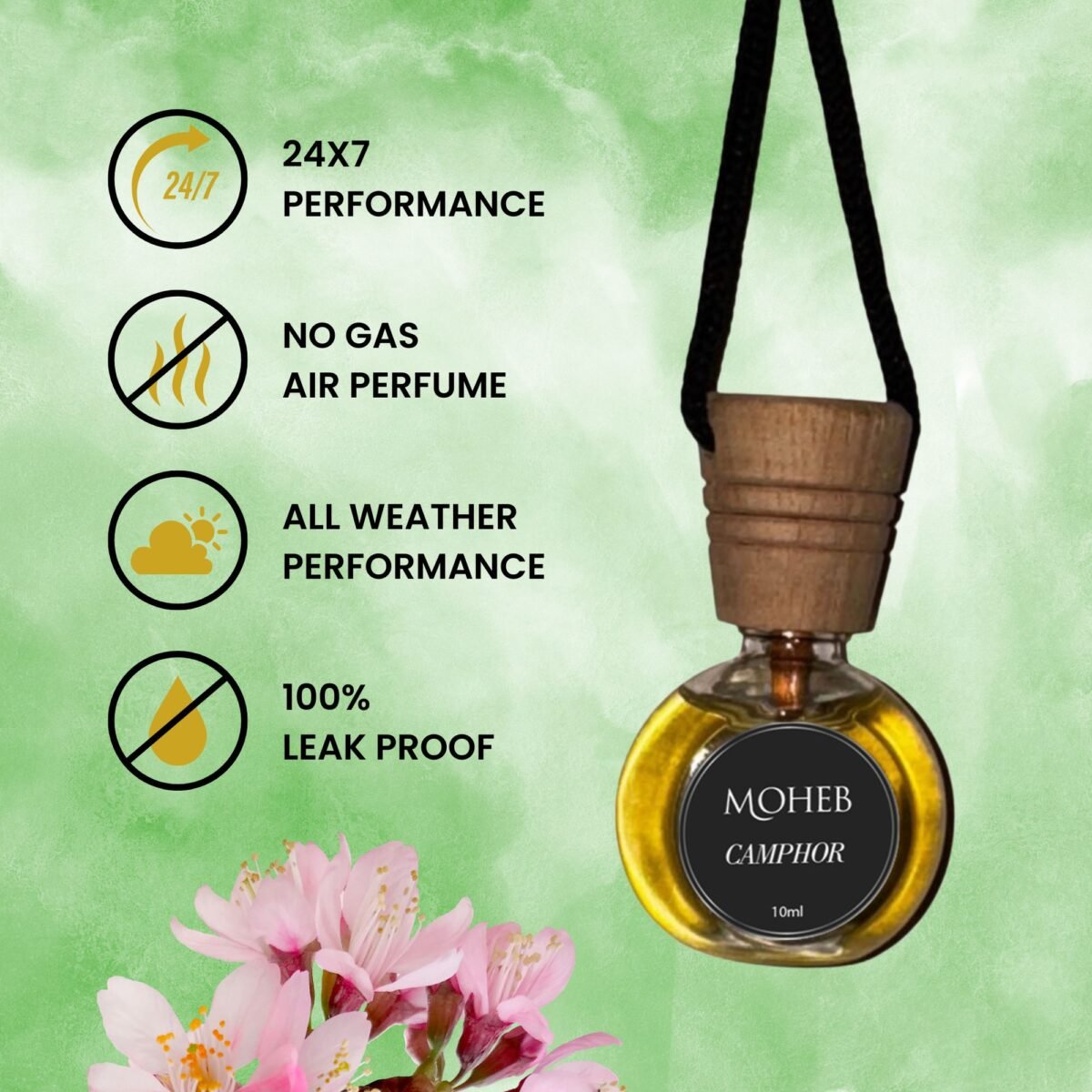 camphor car freshener, car freshener, moheb car freshener